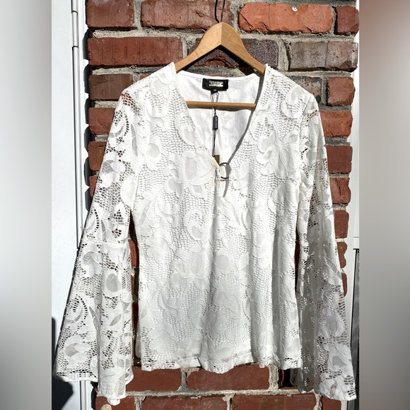 Alexia Admor long sleeve lace top size medium - Picture 1 of 5